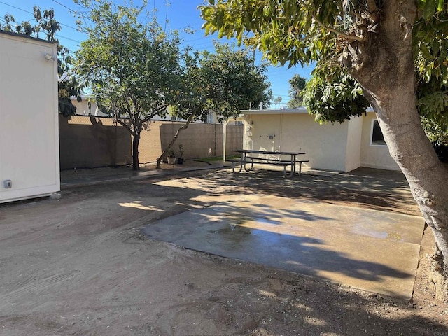 view of patio / terrace featuring a fenced backyard