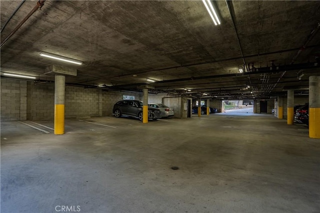 3401 S Bentley Ave Unit 306, Los Angeles, CA 90034 - view of parking deck