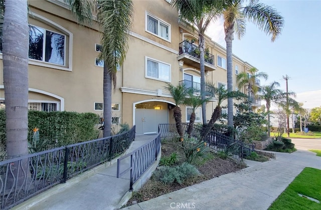 view of property