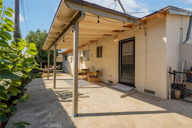 view of patio