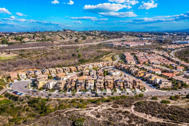 birds eye view of property featuring a residential view