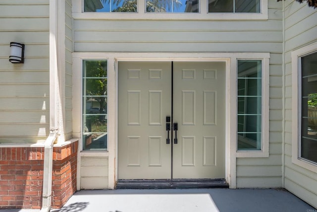 view of entrance to property