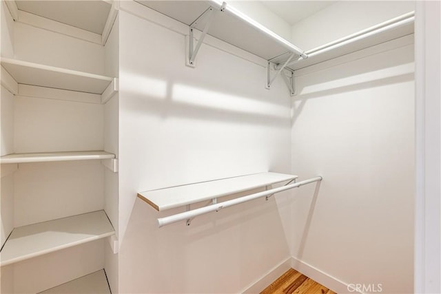 3722 Degnan Blvd, Los Angeles, CA 90018 - walk in closet with light wood finished floors