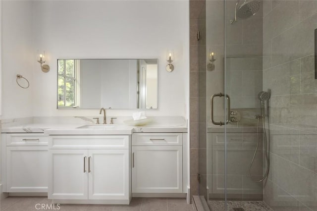 31 Vista Tramonto, Newport Coast, CA 92657 - bathroom with a stall shower and vanity