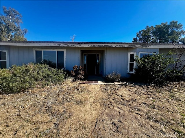 view of ranch-style house