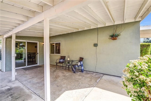 view of patio