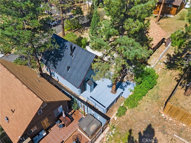 drone / aerial view