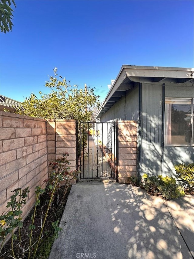 19863 Drasin Dr, Canyon Country, CA 91351 - view of gate featuring fence
