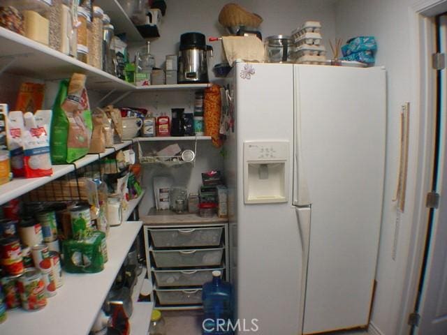 view of pantry