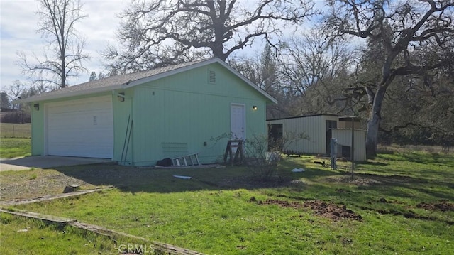 view of outbuilding featuring an outdoor structure