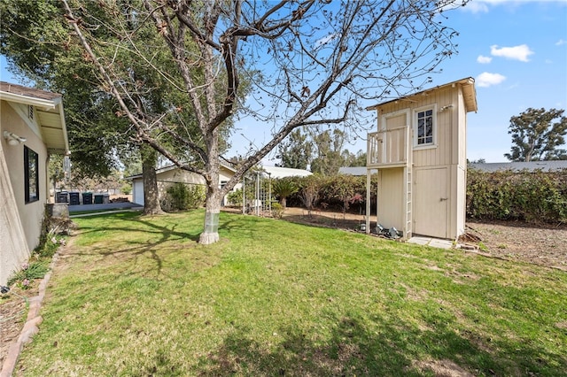 view of yard