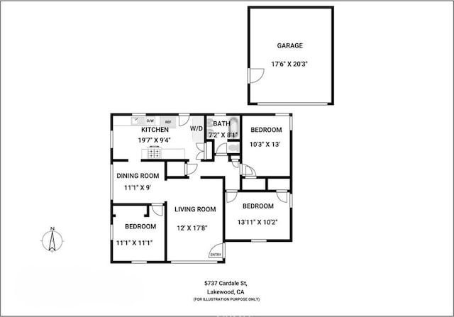 view of layout