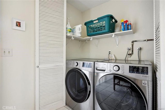 laundry area with laundry area and separate washer and dryer