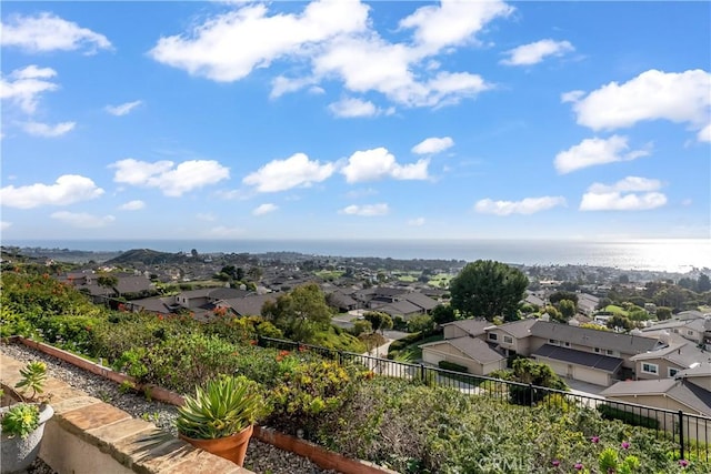 drone / aerial view featuring a residential view