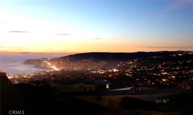 view of city with a mountain view