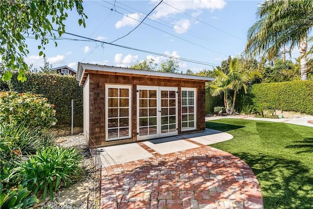 view of outbuilding featuring an outbuilding