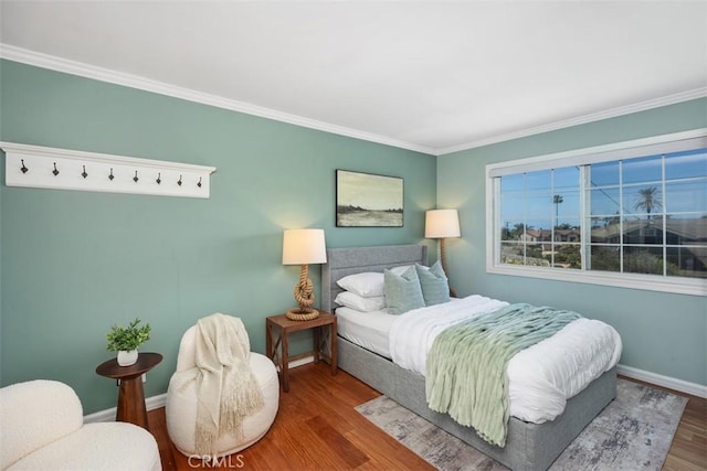 26925 Calle Dolores, Dana Point, CA 92624 - bedroom featuring wood finished floors and ornamental molding