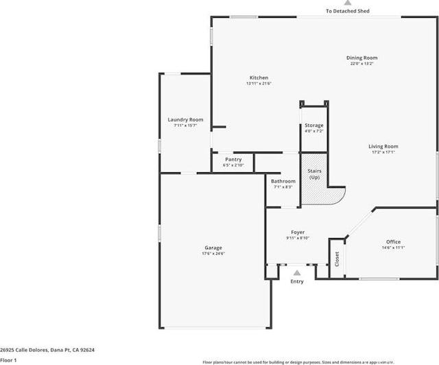 26925 Calle Dolores, Dana Point, CA 92624 - view of home floor plan