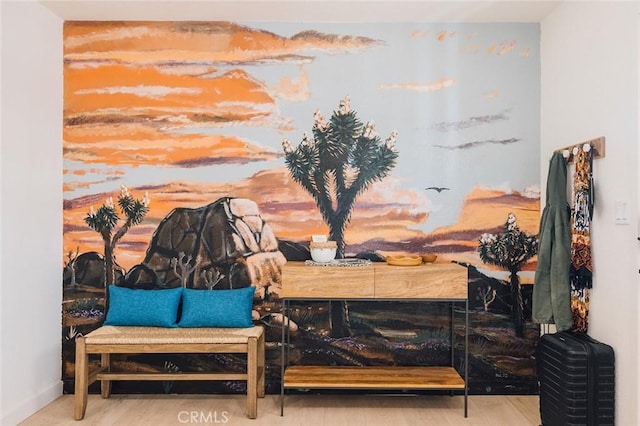 4883 Avenida La Candela, Joshua Tree, CA 92252 - sitting room featuring wood finished floors