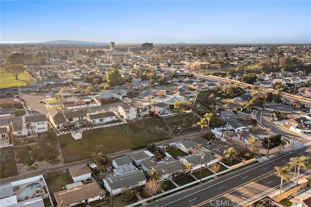 birds eye view of property featuring a residential view