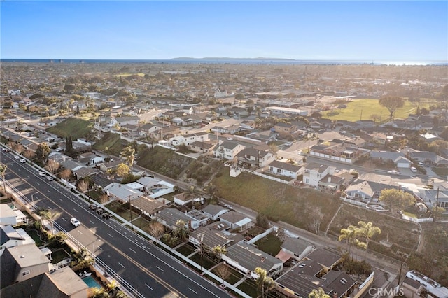 birds eye view of property featuring a residential view