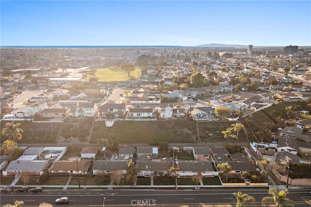 birds eye view of property featuring a residential view