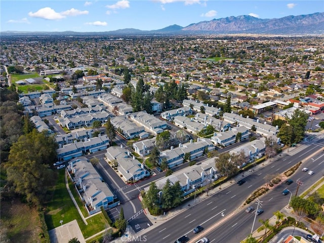 1694 Bridgeport, West Covina, CA 91791 - view of property location featuring a mountainous background and nearby suburban area