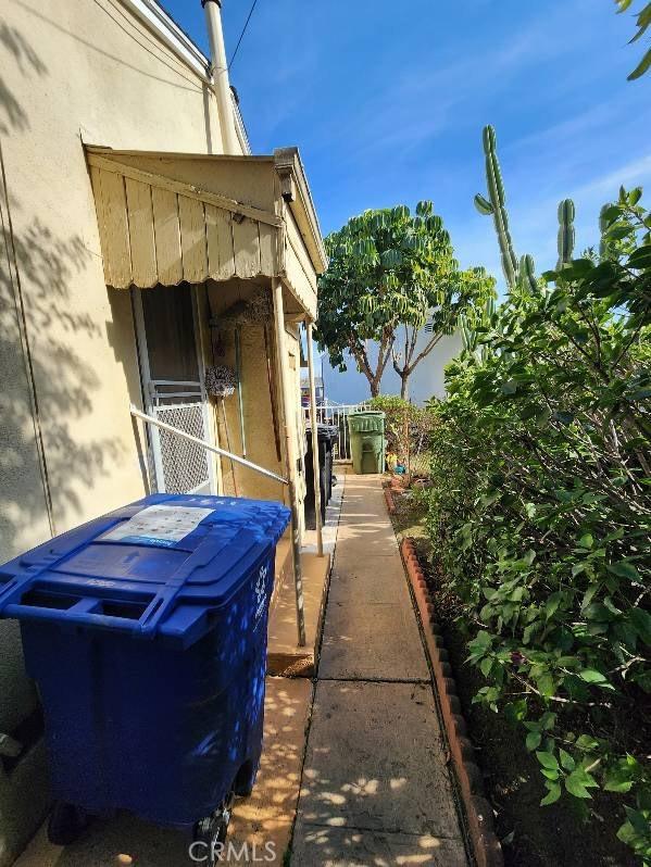 view of home's exterior featuring stucco siding