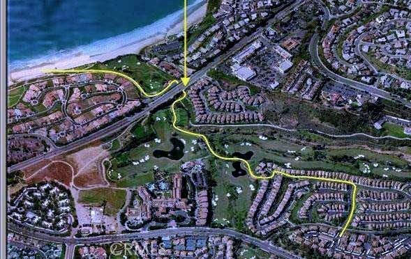 60 Corniche Dr Unit C, Dana Point, CA 92629 - aerial view of property's location
