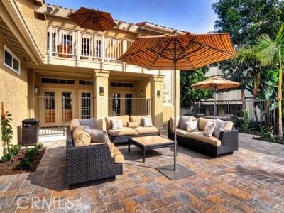60 Corniche Dr Unit C, Dana Point, CA 92629 - patio / terrace with an outdoor living space and a patio area