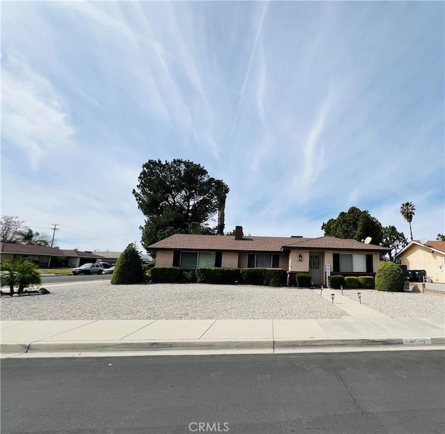 view of ranch-style house