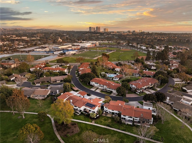 bird's eye view