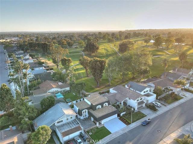 bird's eye view featuring a residential view