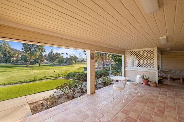 view of patio / terrace