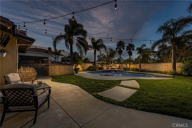 5444 Pine Ave, Chino Hills, CA 91709 - view of yard featuring a patio area