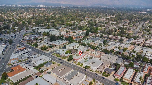 birds eye view of property featuring a residential view