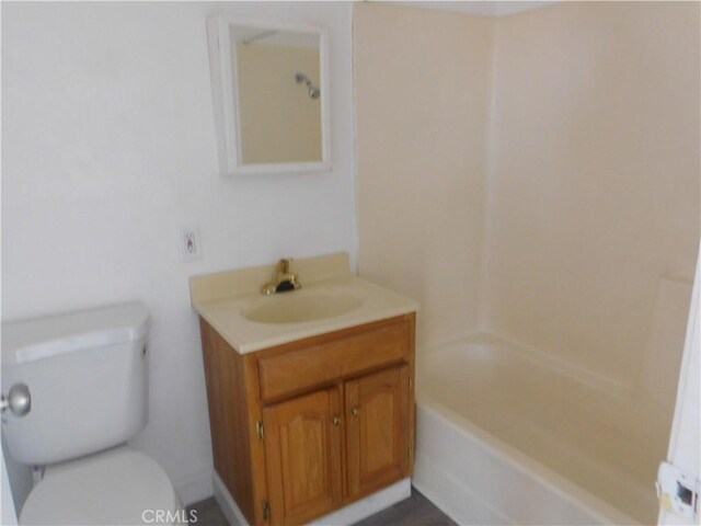 14370 Ridge Rd, Clearlake, CA 95422 - bathroom featuring vanity and toilet