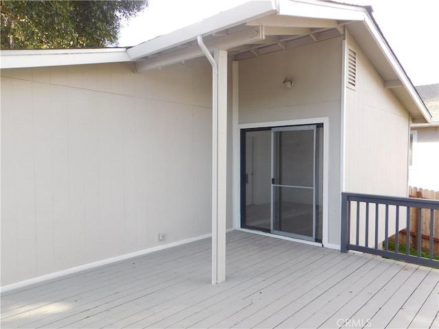 14370 Ridge Rd, Clearlake, CA 95422 - view of wooden deck