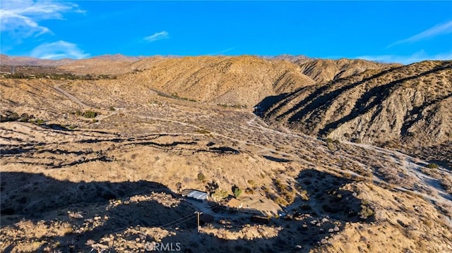 view of mountain feature