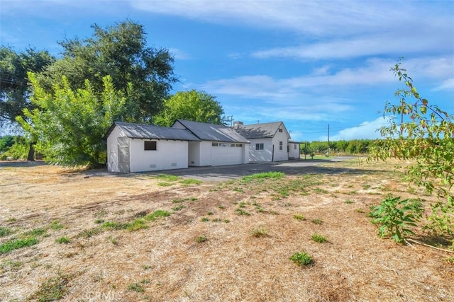 view of rear view of property