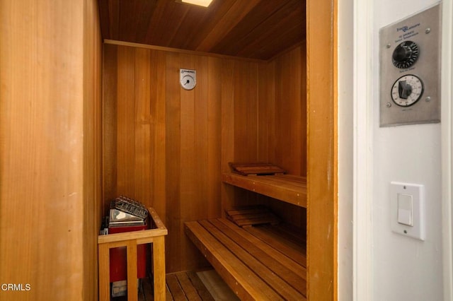 view of sauna / steam room