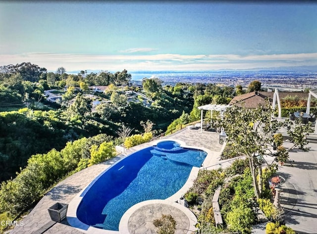 pool featuring a patio