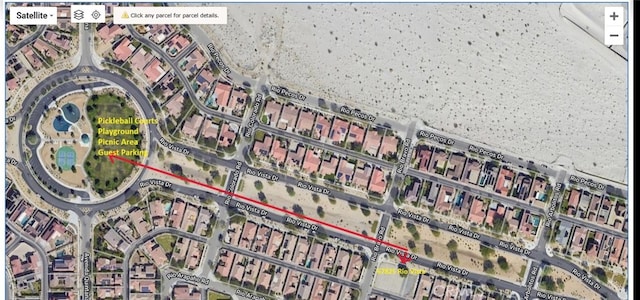67813 Rio Vista Dr, Cathedral City, CA 92234 - aerial map of property and surrounding area