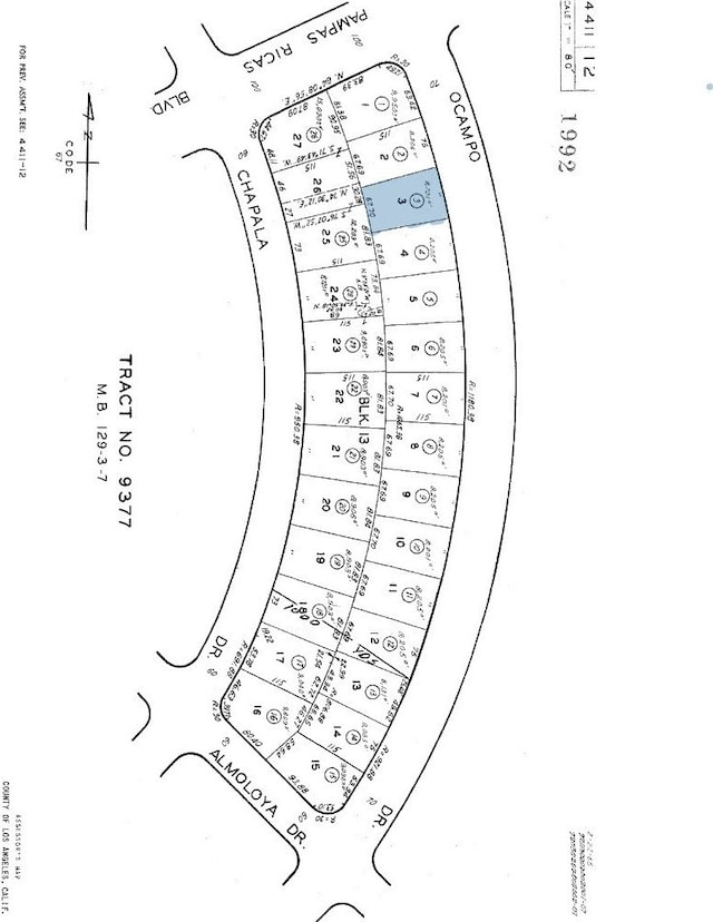 635 Ocampo Dr, Pacific Palisades CA, 90272 land for sale