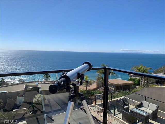 31422 Ceanothus Dr, Laguna Beach, CA 92651 - balcony featuring a water view