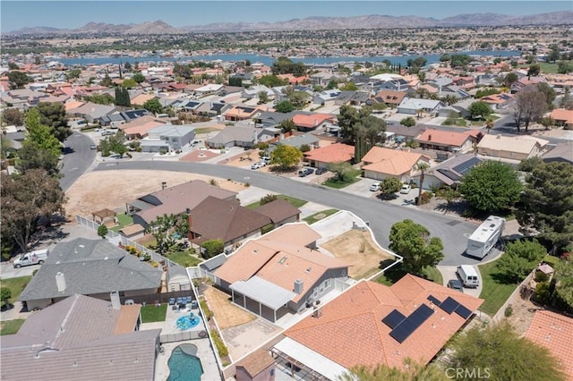 17875 Idyllwild Ln, Victorville, CA 92395 - aerial perspective of suburban area featuring mountains