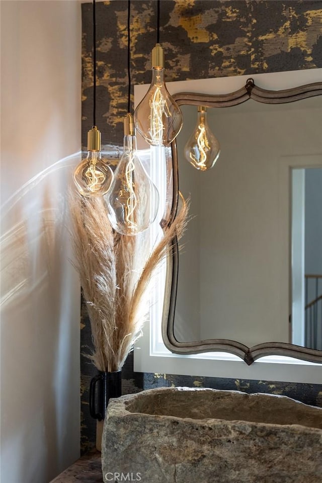 view of room details