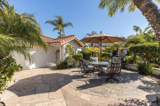 view of patio