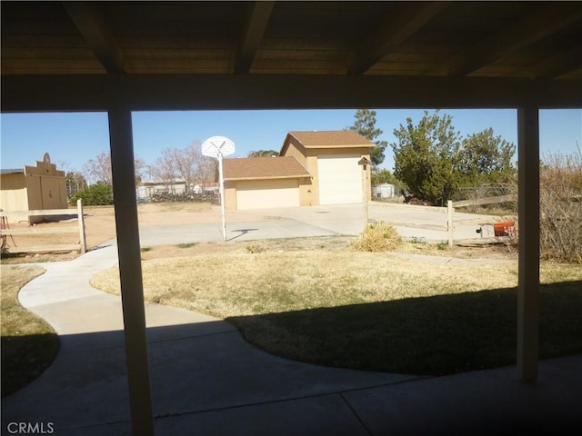 view of patio