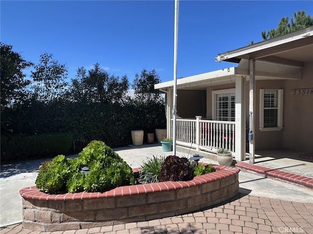 33518 Colorado St, Yucaipa, CA 92399 - view of patio / terrace featuring a porch